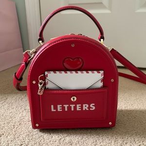 Kate Spade Valentines mailbox bag